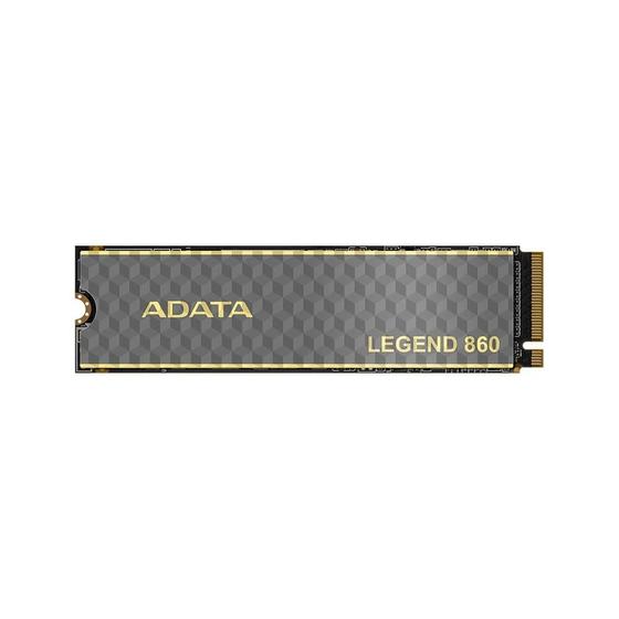 SSD Adata Legend 860, 1TB, M.2 2280, PCIe Gen 4x4, NVMe Leitura: 6000MB/s, Gravação: 5000MB/s, Compatível com PS5, Preto - SLEG-860-1000GCS Imagem de SSD Adata Legend 860, 1TB, M.2 2280, PCIe Gen 4x4, NVMe Leitura: 6000MB/s, Gravação: 5000MB/s, Compatível com PS5, Preto - SLEG-860-1000GCS