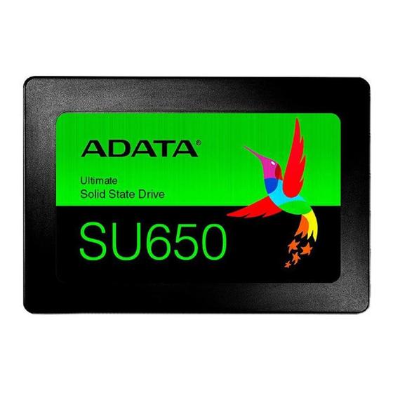 Imagem de SSD Adata Su650 256gb Sata III 6gb/s Asu650ss-256gt-r