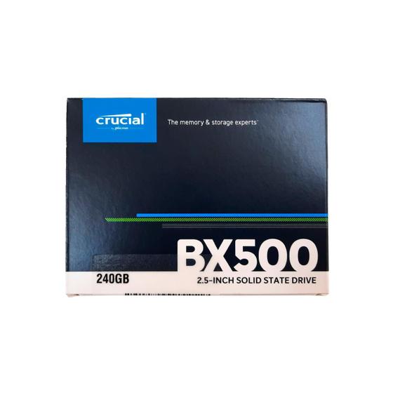 Imagem de Ssd Crucial Bx500 240gb Sata Ill Leit. 540mb/s Gravação 500mb/s ssd240c