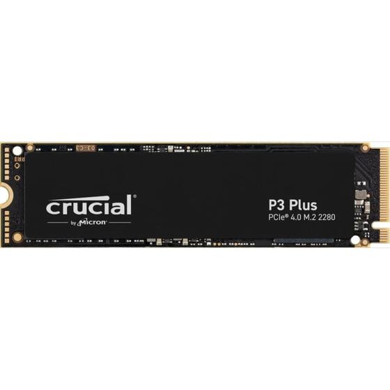 Imagem de SSD Crucial P3 Plus M.2 NVMe PCIe Gen4x4 - 500GB, 1TB ou 2TB