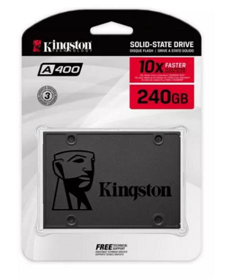 Imagem de ssd dissco sólido interno Kingston SA400S37/240G 240GB preto