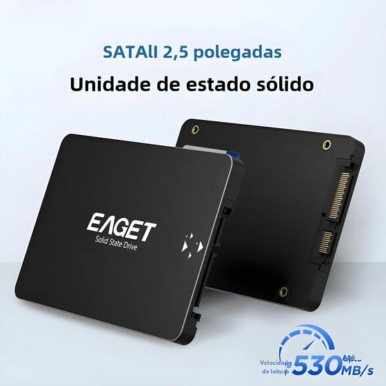 Imagem de SSD Eaget 120GB/240GB/480GB - 2,5 Polegadas SATA III - Alta Velocidade