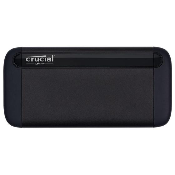 SSD Externo 2 TB Crucial X8 USB-C Leitura: 1050MB/s Preto - CT2000X8SSD9 Menor preço em SSD Externo 2 TB Crucial X8 USB-C Leitura: 1050MB/s Preto - CT2000X8SSD9