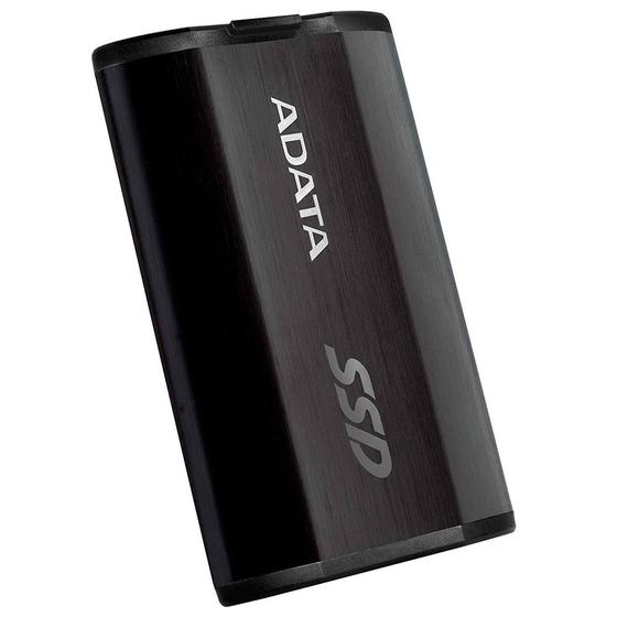 SSD Externo 512 GB Adata SE800, USB 3.2 Tipo C, Leitura: 1000MB/s e Gravação: 1000MB/s, Resistente a Choque, Preto - ASE800-512GU32G2-CBK Menor preço em SSD Externo 512 GB Adata SE800, USB 3.2 Tipo C, Leitura: 1000MB/s e Gravação: 1000MB/s, Resistente a Choque, Preto - ASE800-512GU32G2-CBK