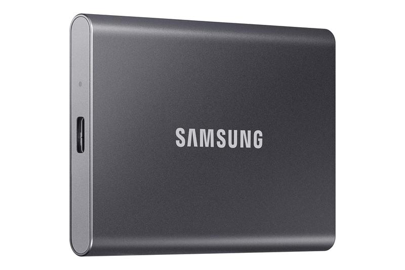Imagem de SSD Externo Samsung T7 1TB - USB 3.2 Gen 2 - Cinza