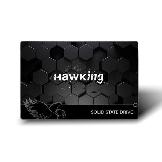 Imagem de SSD Hawking, 240GB, SATA, 2.5", Leitura 500MBs Gravação 450MBs, Preto - HKPSA-240