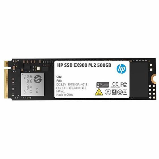 SSD HP M.2 500GB EX900 NVMe - 2YY44AAABL Menor preço em SSD HP M.2 500GB EX900 NVMe - 2YY44AAABL