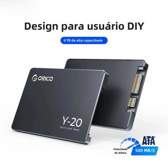 Imagem de Ssd Interno Orico De Alta Capacidade 2,5 Polegadas Sata 3.0 128g 256g 512g 1tb Para Usuários Diy