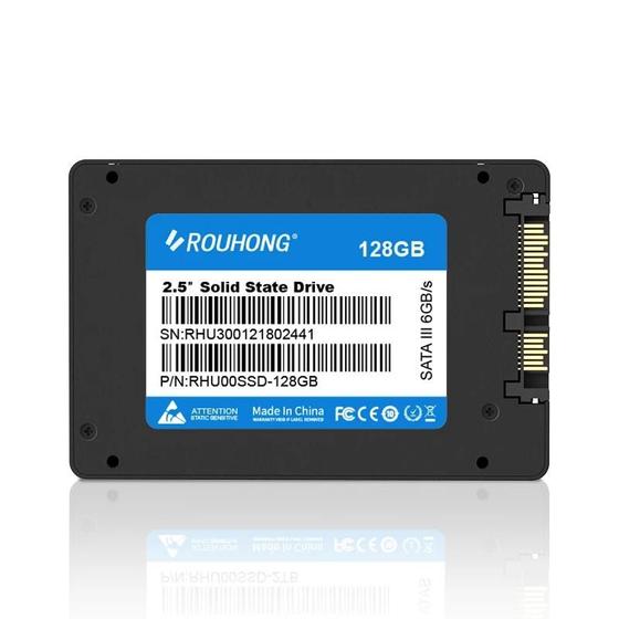 Imagem de SSD Interno SATA3 ROUHONG - 1TB, 512GB, 256GB, 128GB, 480GB, 240GB - para Laptop e Desktop