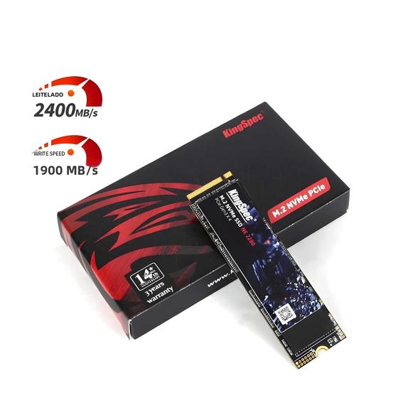 SSD KingSpec M2 NVMe PCIe 30 De 512GB, 1TB E 2TB, Disco Rígido Interno Para Desktop E Laptop. é ruim? SSD KingSpec M2 NVMe PCIe 30 De 512GB, 1TB E 2TB, Disco Rígido Interno Para Desktop E Laptop. é boa?