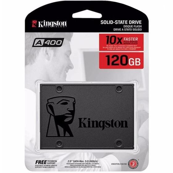 Imagem de SSD Kingston 120GB SATA 3 500MBs SA400S37/120G