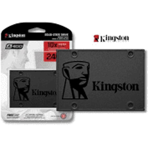 Imagem de SSD Kingston 240GB A400 SATA3 2,5 7MM - SA400S37/240G