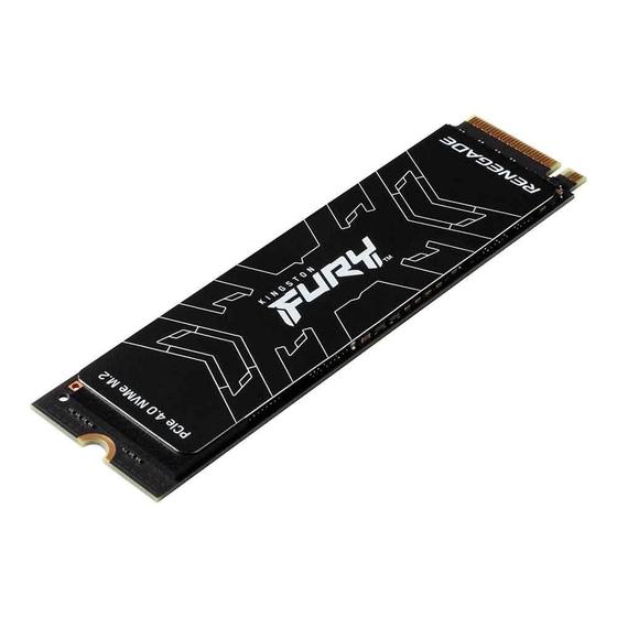 Ssd Kingston Fury Renegade 500gb M.2 2280 Nvme Pcie 4.0 - Sfyrs/500g Menor preço em Ssd Kingston Fury Renegade 500gb M.2 2280 Nvme Pcie 4.0 - Sfyrs/500g