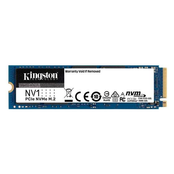 Ssd Kingston Nv1 Nvme Pcle M.2 SNVS 500Gb Interno Notebook Menor preço em Ssd Kingston Nv1 Nvme Pcle M.2 SNVS 500Gb Interno Notebook