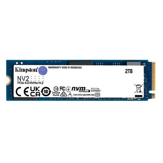 Imagem de SSD Kingston NV2 2 TB, M.2 2280 PCIe, NVMe - SNV2S/2000G