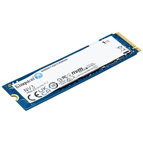 Imagem de Ssd M.2 1Tb Kingston Nv3 2280 Nvme Pcie 4.0 - Snv3/100G
