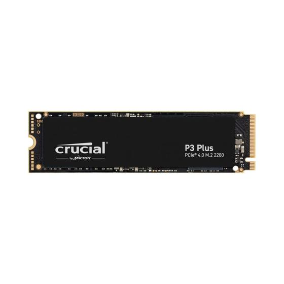 Imagem de SSD - M.2 (2280 / PCIe NVMe) 4TB Crucial P3 Plus - CT4000P3PSSD8 (Gen4, QLC, R/W 4800MBs/4100MBs, TBW 800TB)