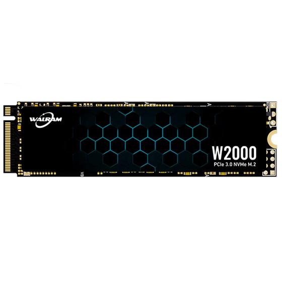 Imagem de SSD M.2 NVME PCIe 3.0 Walram 128GB, Leitura 2600Mb/s, Escrita 1900Mb/s - W2000