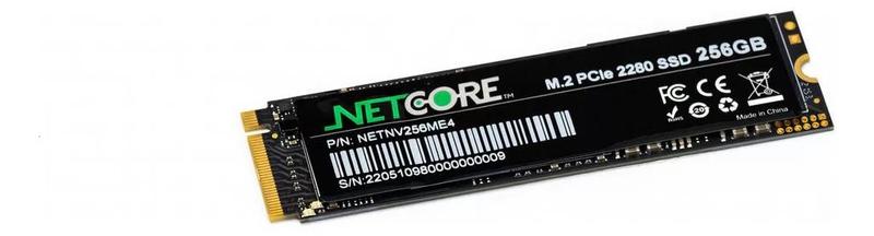 Imagem de Ssd Netcore 256gb M.2 Nvme 2280 Leitura 1900mb/s