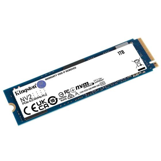 Imagem de Ssd Nv2 Pcie 4.0 Nvme M.2 3.500Mb 1Tb Ultra Rápido Kingston