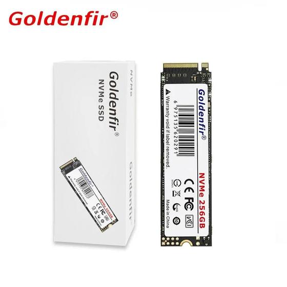 Imagem de SSD NVMe 3.0 M.2 PCIe Goldenfir - 256GB, 512GB ou 1TB - para Laptop e Desktop