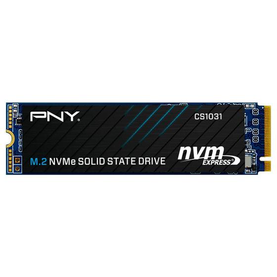 SSD PNY CS1031 1 TB, M.2 2280 PCIe Gen3x4, NVMe 1.4, Leitura: 2400 MB/s e Gravação: 1750 MB/s, Preto - M280CS1031-1TB-CL Menor preço em SSD PNY CS1031 1 TB, M.2 2280 PCIe Gen3x4, NVMe 1.4, Leitura: 2400 MB/s e Gravação: 1750 MB/s, Preto - M280CS1031-1TB-CL