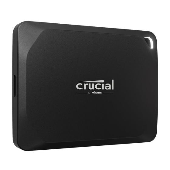 Imagem de SSD portátil Crucial X10 Pro de 1 TB USB 3.2 - 2100MB/s para leitura