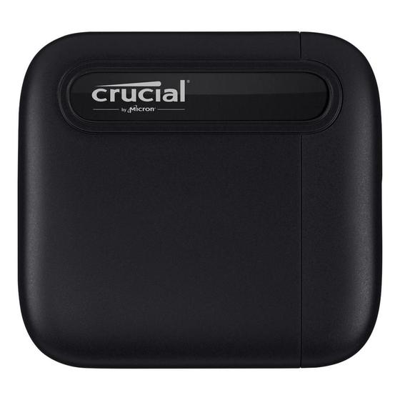 SSD Portátil Crucial X6, 500GB, USB-C, Leitura 540MB/s, Preto - CT500X6SSD9 é boa?