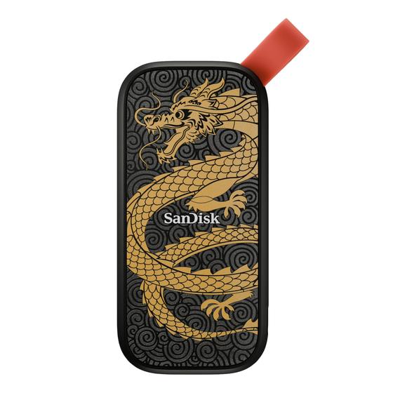 Imagem de SSD Portátil SanDisk Dragon Edition 1TB - USB-C 800MB/s