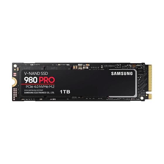 Imagem de SSD Samsung 980 Pro 1TB NVMe M.2 2280 - MZ-V8P1T0B/AM