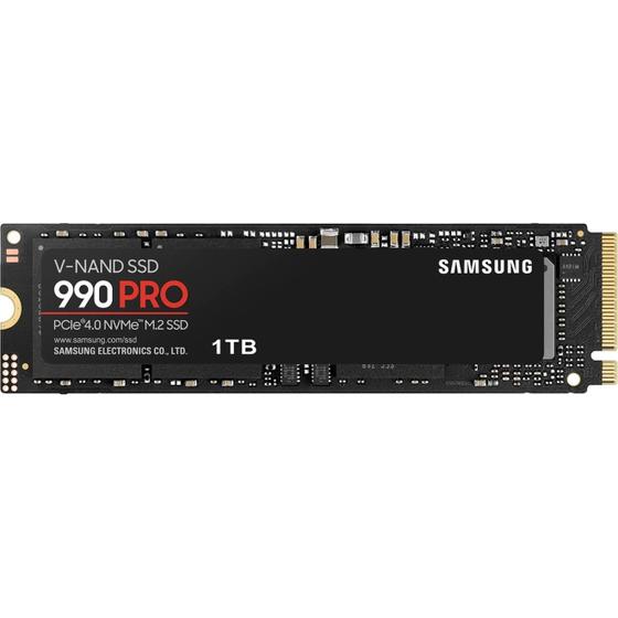 Imagem de SSD Samsung 990 Pro 1TB - PCIe 4.0 NVMe M.2 2280