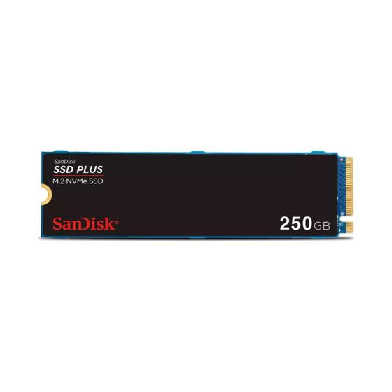 Imagem de Ssd sandisk m.2 250gb plus nvme - sdssda3n-250g-g26