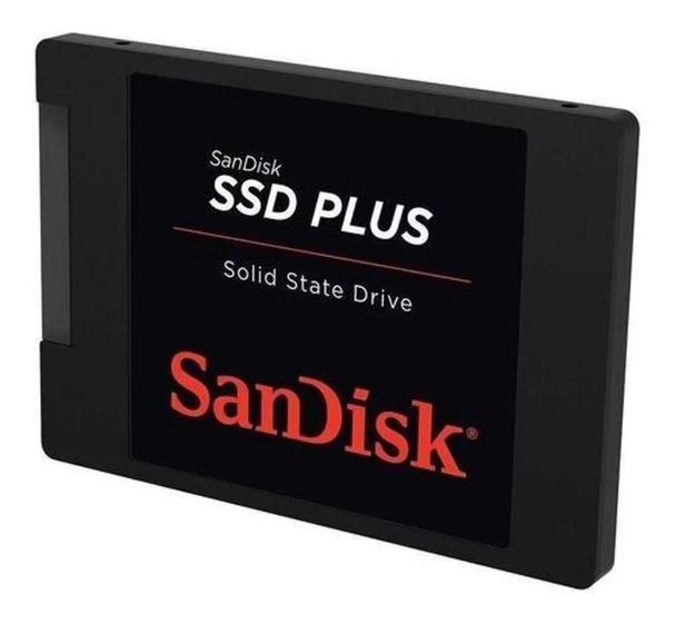 SSD SanDisk Plus, 1 TB, SATA III, Leitura 535MB/s, Gravação 350MB/s - SDSSDA-1T00-G27 Menor preço em SSD SanDisk Plus, 1 TB, SATA III, Leitura 535MB/s, Gravação 350MB/s - SDSSDA-1T00-G27