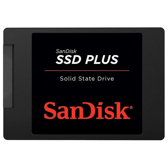 Imagem de SSD SanDisk Plus 480GB SATA III 2,5" - SDSSDA-480G-G26