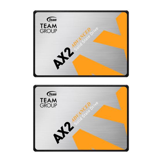 Imagem de SSD TEAMGROUP AX2 2TB - Pacote com 2 Unidades - SATA III