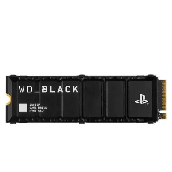 Imagem de SSD WD Black 1TB SN850P NVMe, Leitura: 7300MB/s e Gravação: 6300MB/s, para consoles PS5 - WDBBYV0010BNC-WRSN