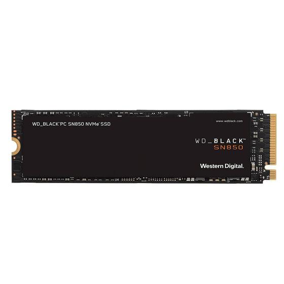 Imagem de SSD WD Black SN850, 500 GB, PCIe, NVMe, Leitura: 7000MB/s e Gravação: 4100MB/s - WDS500G1X0E