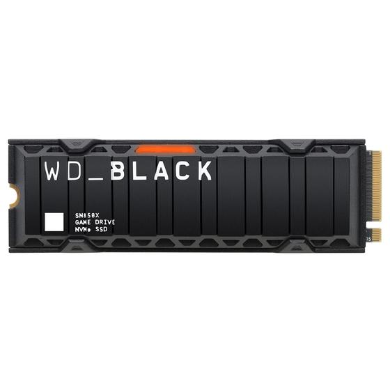 Imagem de SSD WD_BLACK SN850X 2TB NVMe Gen4 PCIe M.2 2280 com Dissipador de Calor