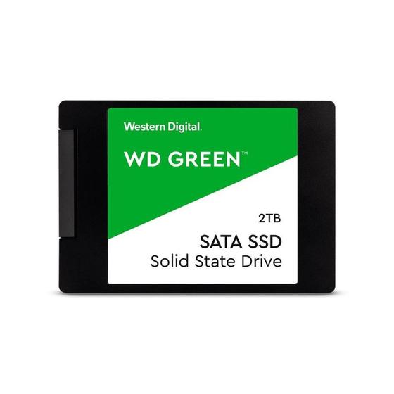 Menor preço em SSD WD Green 2.5' 2TB SATA III 545MB/S WDS200T2G0A