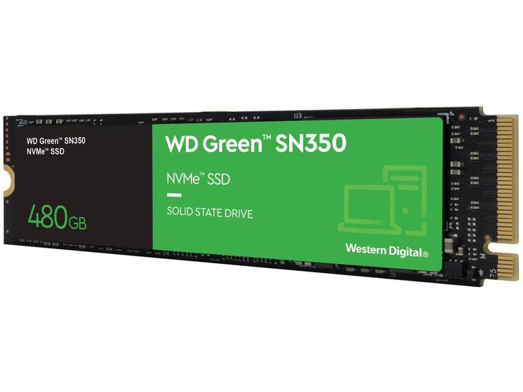 Imagem de SSD Western Digital Green 480GB PCIe NVMe - M.2 2280 Leitura 2400MB/s e Gravação 1900MB/s