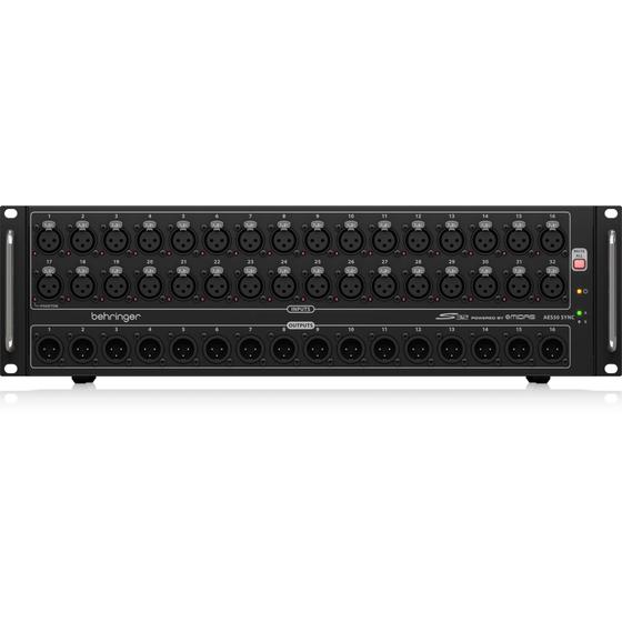 Imagem de Stage box behringer s-32 conversor digital com 32 in/16 out
