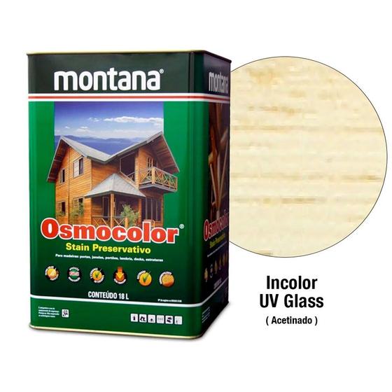 Imagem de Stain Osmocolor Montana 18L Incolor UV Glass