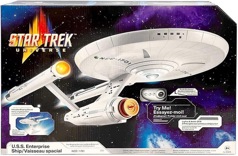 Imagem de Star Trek - Nave Espacial Enterprise Com Som E Luz