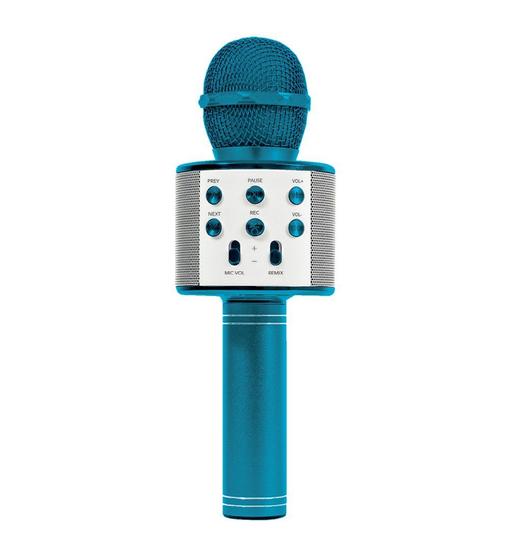 Imagem de Star Voice - Microfone sem fio Azul ZP00995