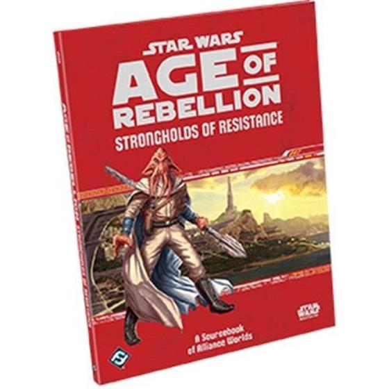 Imagem de Star Wars Era da Rebelião Fortalezas da Resistência EXPANSÃO   de RPG Jogo de estratégia para adultos e crianças  Idade 10+  2-8 Jogadores  Tempo médio de reprodução 1 hora  Feito por Fantasy Flight Games