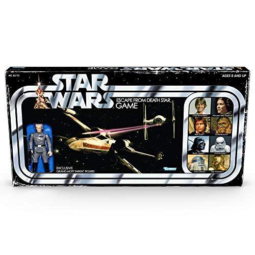 Imagem de Star Wars Escape from Death Star Board Game com figura Tarkin exclusiva com 8 anos ou mais