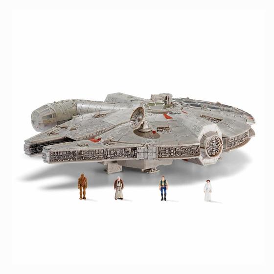 Imagem de Star Wars Micro Galaxy Squadron Millennium Falcon 22cm Series 1 3446 Jazwares