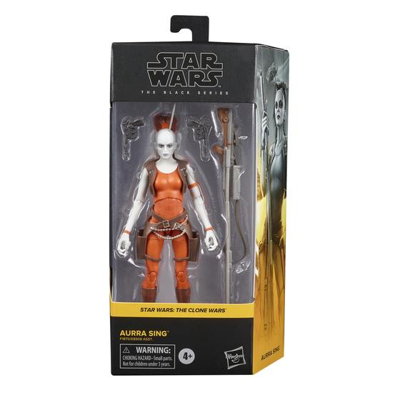 Imagem de Star Wars The Black Series Aurra Sing Toy 6-Inch-Scale The Clone Wars Collectible Action Figure, Brinquedos para Crianças 4 e Up, F1870