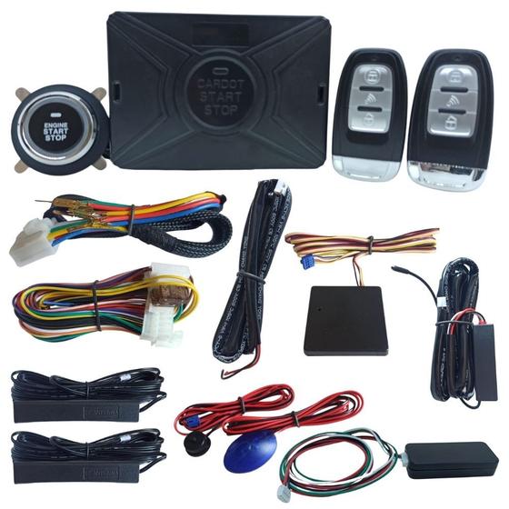 Imagem de Start Stop Com Controle Presença Universal 3 Botões e Bluetooth