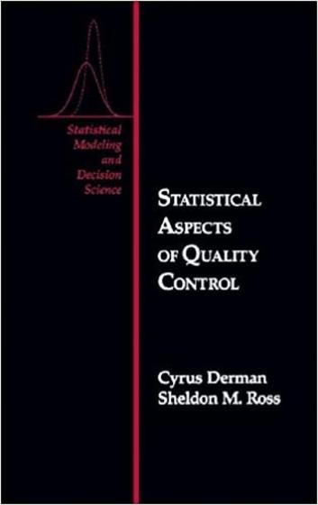 Imagem de Statistical aspects of quality control: statistical modeling and decision - ACADEMIC PRESS